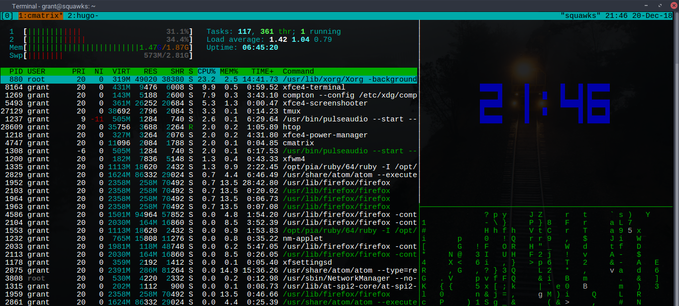 tmux switch panes